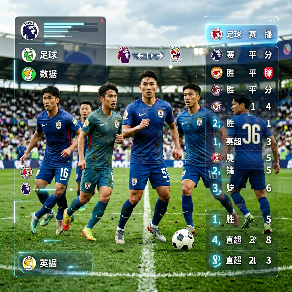 足球球队数据图表与排名分析